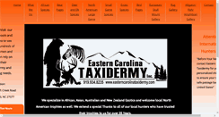 Desktop Screenshot of easterncarolinataxidermy.com